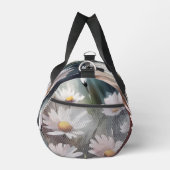 Waterverf Daisies Patroon Aangepaste naam Plunjezak (Rechts)