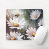 Waterverf Daisies Pattern Muismat (Met muis)