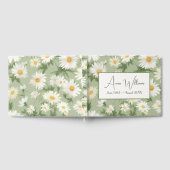 Waterverf Daisies voor Memorial Service Gastenboek (Volledig)