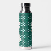 Waterverf Daisy Bouquet over gelaagde Stippen Waterfles (Rechts)