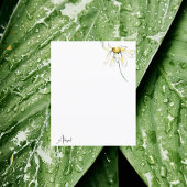 Waterverf Daisy Custom Note