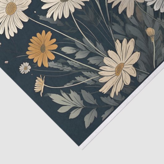 Waterverf Daisy Decoupage Daisy Decoupage Paper Tissuepapier (Detail)