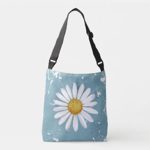 Waterverf Daisy Elegance Crossbody Tas