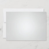 Waterverf Daisy Floral Delicate Spring Botanical Kaart (Achterkant)