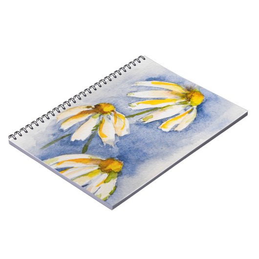 Waterverf Daisy Notitieboek (Linkerzijde)