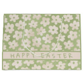 Waterverf Daisy Persoonlijk Happy Pasen Groot Cadeauzakje (Voorkant)