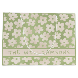 Waterverf Daisy Persoonlijk Happy Pasen Groot Cadeauzakje