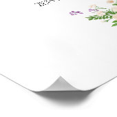 Waterverf Daisy Scripture Poster (Hoek)