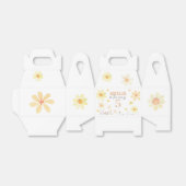 Waterverf Daisy Verjaardag Bedankdoosjes (Uitgevouwen)