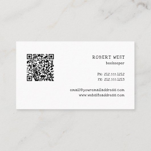 Waterverf Daisy visitekaartje (Achterkant)