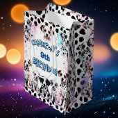 Waterverf Dalmatische puppy verjaardagsfeestje Medium Cadeauzakje