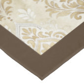 Waterverf Damask Print Regal wervelende Design Tafelkleed (Gekanteld)