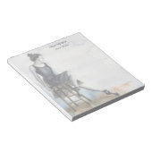 Waterverf Dancer Notitieblok Personaliseer Balleri (Schuin)