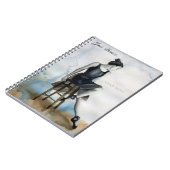 Waterverf Dancer Notitieboek Personaliseer ballet (Linkerzijde)