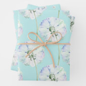 Waterverf Dandelion — Papieren pakbladen Inpakpapier Vel (In situ)