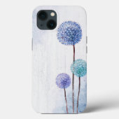 Waterverf Dandelions op hout Case-Mate iPhone Case (Achterkant)
