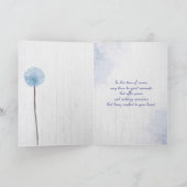 Waterverf Dandelions Sympathiekaart Kaart (Binnen)