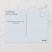 Waterverf Dank u FOTO-Briefkaart Briefkaart (Achterkant)