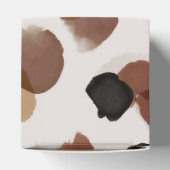 Waterverf | Dank u wel | Loopspatafdruk Bedankdoosjes (Bovenkant)