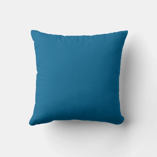 Waterverf Dark Blue Iris Cushion Kussen (Achterkant)