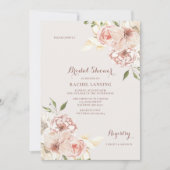 Waterverf Daylily en Roos Vrijgezellenfeest Kaart (Voorkant)