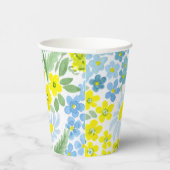 WATERVERF . De bloemen van het veld. Chamomile Papieren Bekers (Rechts)