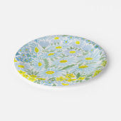 WATERVERF . De bloemen van het veld. Chamomile Papieren Bordje (Gekanteld)