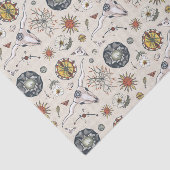 Waterverf Death Valley Print Tissuepapier (Detail)