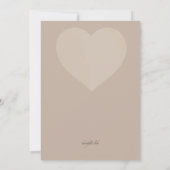 Waterverf Deer Invitation Kaart (Achterkant)