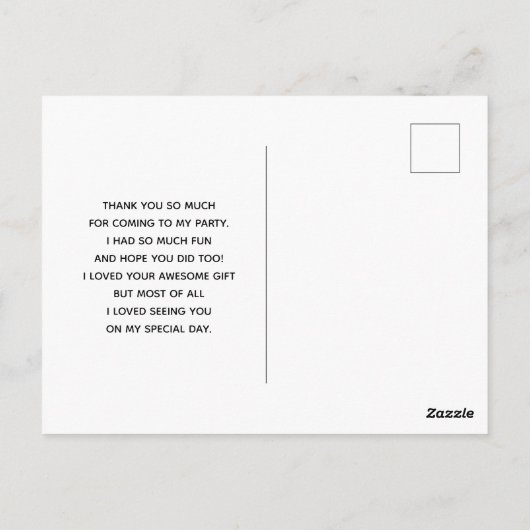 Waterverf Deer Lading Down Boho Dank u Briefkaart (Achterkant)