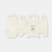  Waterverf Deer Laying Down Boho Bedankdoosjes (Uitgevouwen)