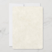 Waterverf Deer Laying Down Boho Rustic Sav Save The Date (Achterkant)