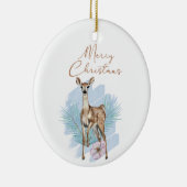 Waterverf deer Pine lekt keramisch Ornament (Rechts)