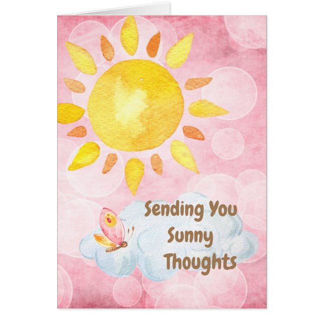 Waterverf Denk aan u (Voorkant)