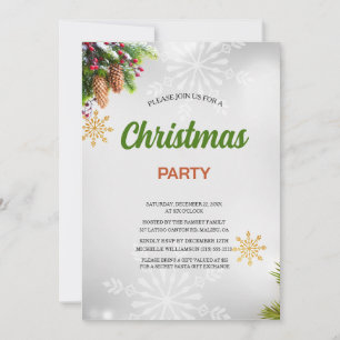 Waterverf Dennen Bessen Boog Rood Kerstfeest Kaart
