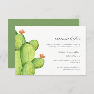 WATERVERF DESERT CACTUS FLOWER ACCOMMODATION KAART