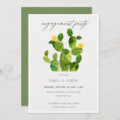 WATERVERF DESERT CACTUS-VERLOVING KAART (Voorkant / Achterkant)