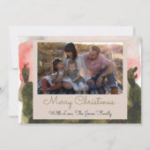 Waterverf Desert Holiday Kaart (Voorkant)