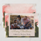 Waterverf Desert Holiday Kaart (Voorkant / Achterkant)