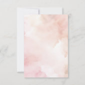 Waterverf Desert Natuur Cactus Dank u kaart (Achterkant)