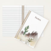 Waterverf Desert Notitieboek | 5.5 x 8.5 | college (Binnen)