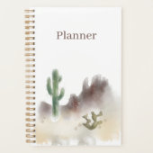 Waterverf Desert Planner | 5.5 x 8.5 | Jaarlijks (Voorkant)