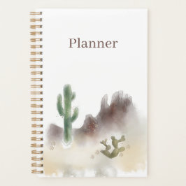 Waterverf Desert Planner | 5.5 x 8.5 | Jaarlijks