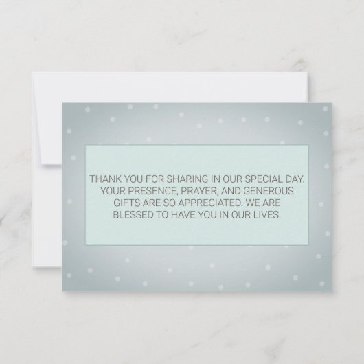 Waterverf Desert Succulenten Dank je kaart (Achterkant)