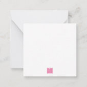 Waterverf Designer Handtas Purse Gift Enclosure Notitiekaartje (Achterkant)