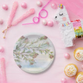  waterverf designer papier borden papieren bordje (Feest)