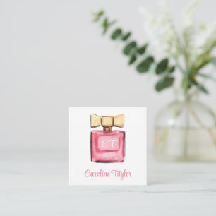 Waterverf Designer Parfum Gift Enclosure Notitiekaartje