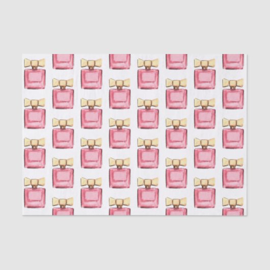Waterverf Designer Parfum Parfum Tissue Paper Tissuepapier (Voorkant)