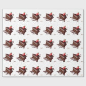 Waterverf dessert Baker Cadeaupapier (Vlak)