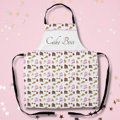 Waterverf Desserts Cake Boss Schort